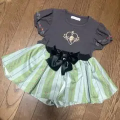 コトリ　アナ　セットアップ　キュロット　Tシャツ