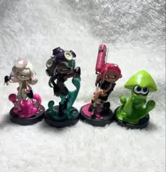 amiibo スプラトゥーン ヒメ イイダ タコガール イカ