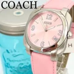 618 COACH コーチ時計 レディース腕時計 ピンク 桜ピンク 箱付き 美品