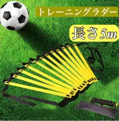 【新品】トレーニングラダー 5m 10枚プレート収納袋付き サッカー 陸上