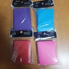 レギュラーサイズ カードスリーブ 4色セット 50枚ずつ