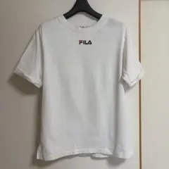 FILA フィラ Tシャツ カットソー 半袖 ロゴ ホワイト 白 オーバーサイズ