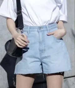 wego ダメージショートパンツ