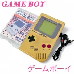 【希少】初代ゲームボーイ 本体＋純正イヤホン＋説明書付き　通電確認済み