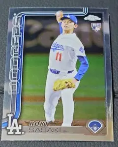 Topps Chrome【佐々木朗希】RC ベース
