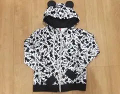 ディズニーパーカーミッキー柄　ブラック　ＸＳ