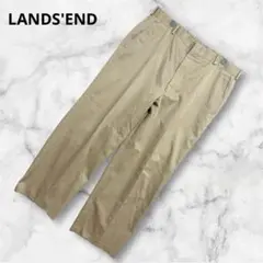2201 ランズエンド LANDS'END チノパン ベージュ W36 USA製