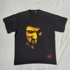 00s SAW THE RIDE Tシャツ 公式プロモ ホラー映画 ブラック黒L
