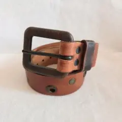 BRAVE ベルト メンズ レザー ブラウン