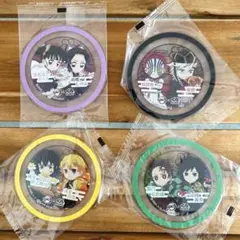くら寿司　鬼滅の刃　コラボ　ラバーコースター　4種類　コンプリートセット