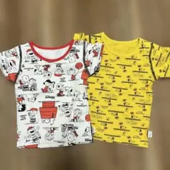 ブーフーウースヌーピー Tシャツ 2枚インナーストレッチ9095100