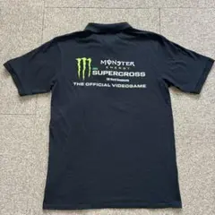 Monster Energy AMA Supercross ポロシャツ ブラック