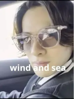 wind and sea サングラス　平野紫耀