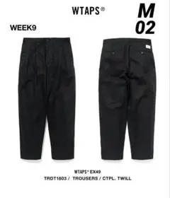 WTAPS TRDT1803 TROUSERS CTPL. TWILL M