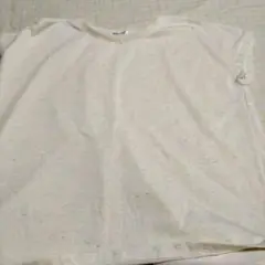 ikka ホワイト 半袖Tシャツ M