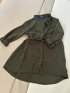 AZUL PRIMERA オリーブグリーン シャツ 80