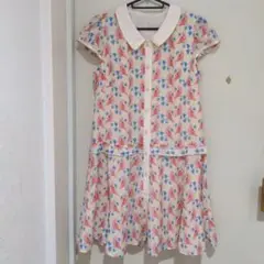 【未使用】ワンピース 鳥柄