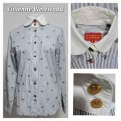 Vivienne Westwood ヴィヴィアンウェストウッド 丸襟 オーブ柄