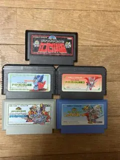 ファミコンソフト　ガンダム系5本セット