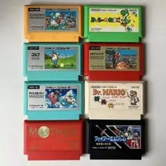 ファミコンソフト 8本セット 任天堂 NES