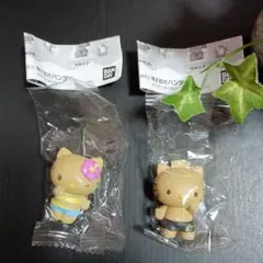 サンリオ　日焼けキティ　フィギュアセット