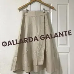 ガリャルダガランテ GALLARDA GALANTE ミモレロングフレアスカート