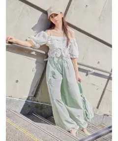 SNIDEL シャカワイドパンツ