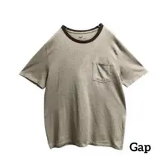 GAPギャップリンガーネックTシャツ ヴィンテージ古着プリントロゴデザイン