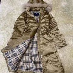 【 大きいサイズ 】 BURBERRY LONDON ダウンコート ノバチェック