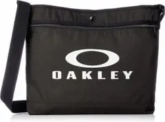 OAKLEY オークリー 撥水 ビッグロゴ ショルダーバッグ 黒 12L