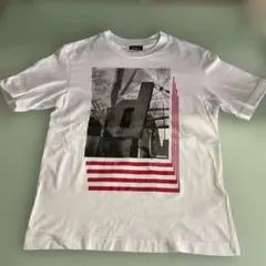 DIESEL ホワイト Tシャツ グラフィックプリント