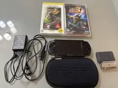 SONY PSP3000 本体 ブラック ACアダプター付き バッテリー無し