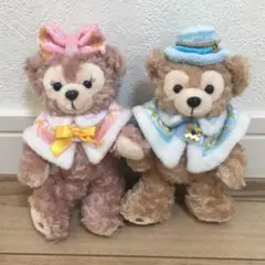 【新品未使用】ダッフィー シェリーメイ ぬいぐるみバッジ 2