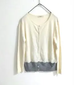 BALLSEY ボールジィ ウール レース カーディガン 38
