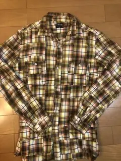stussy パッチワーク チェックシャツ