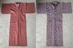 【送料無料】単衣 和服 着物 ２着セット