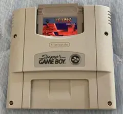 スーパーゲームボーイ(動作確認済) とGBソフトのテトリスのセット