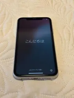 【中古】 iPhone XR 64GB ホワイト 本体のみ　SIMフリー