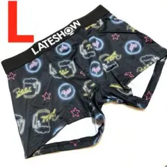 新品　LATE SHOW ボクサーブリーフ　L レイトショー　ネオン