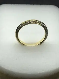 美品 4℃ bridal K18 ダイヤリング 7号