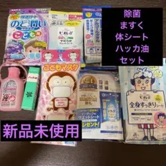 本日値下げ⭐︎北見ハッカ油スプレー 10ml 除菌+マスク+スッキリシートセット