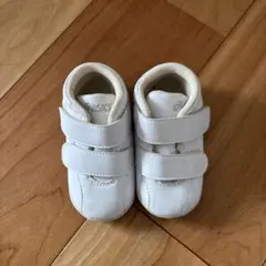 ASICS ホワイト ファーストシューズ