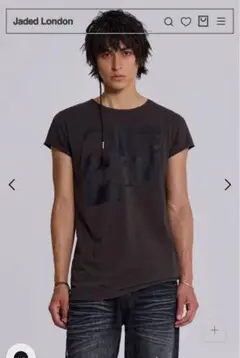 最終値 Jaded london Vampire Stripe T-Shirt