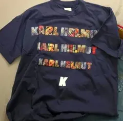 【チェック】karl Helmut Tシャツ Lサイズ