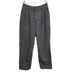 ユニクロ スラックス チノパン グレー ブラック S UNIQLO