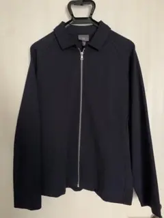 H&M ネイビー ジップアップジャケット M
