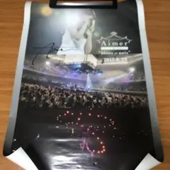 【希少品】Aimer 直筆 サイン 入り ポスター 武道館 Aimer 直筆サイン入りポスター 日本武道館