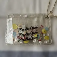 【新品】THE STATION STORE クリアスパンクルパスケース