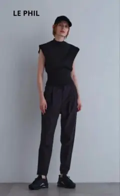 LE PHIL ルフィル ニット セーター ドライノースリーブニット 24SS
