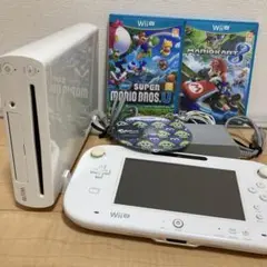 WiiU 本体 32GB ホワイト+ソフト3本